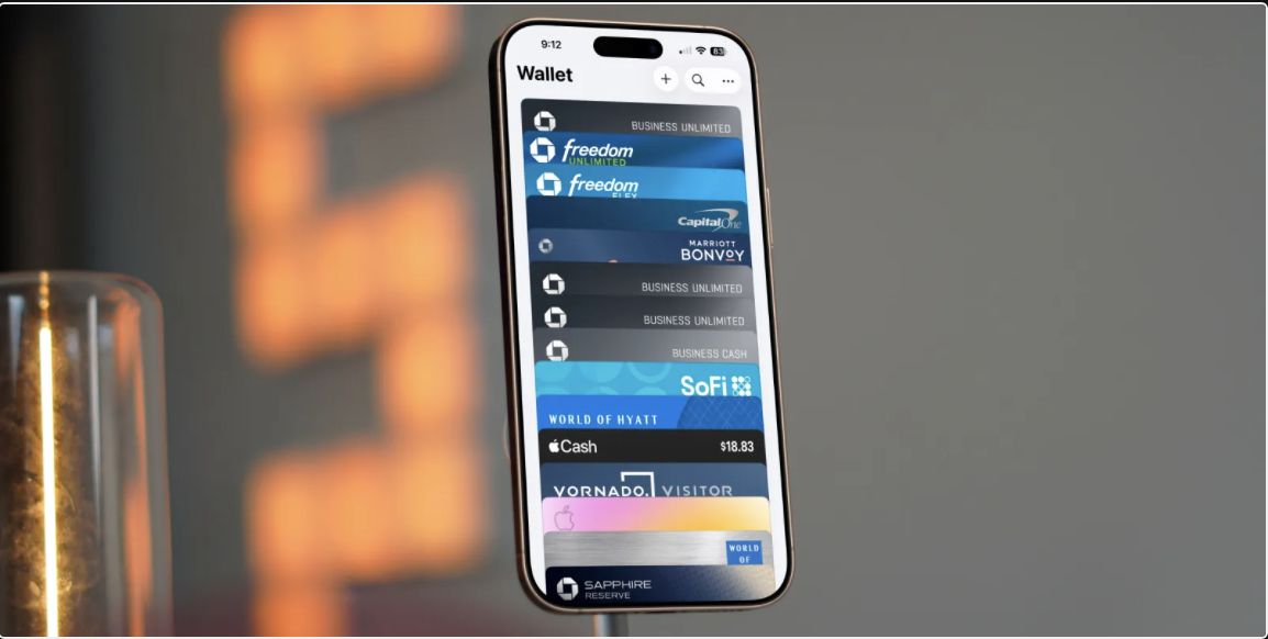Você já usou a carteira da Apple?