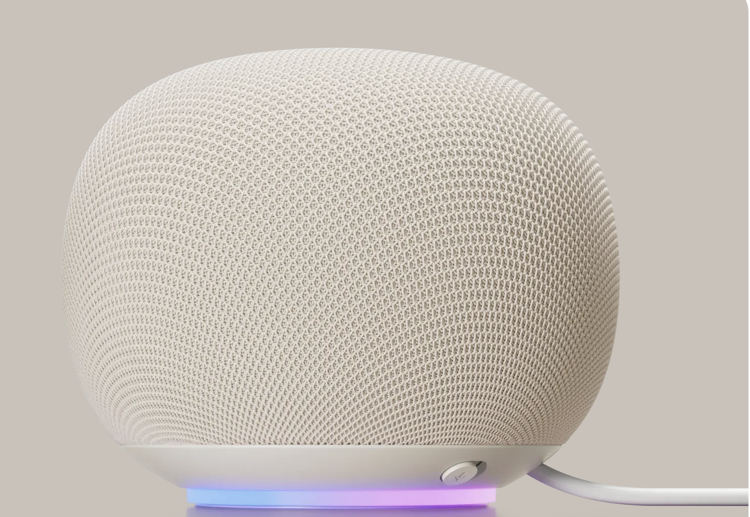 The Google Home Speaker, with Gemini