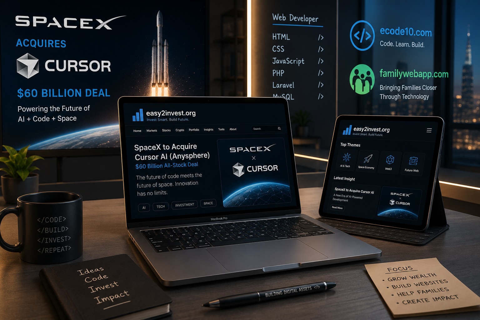 SpaceX agreed to acquire Cursor AI