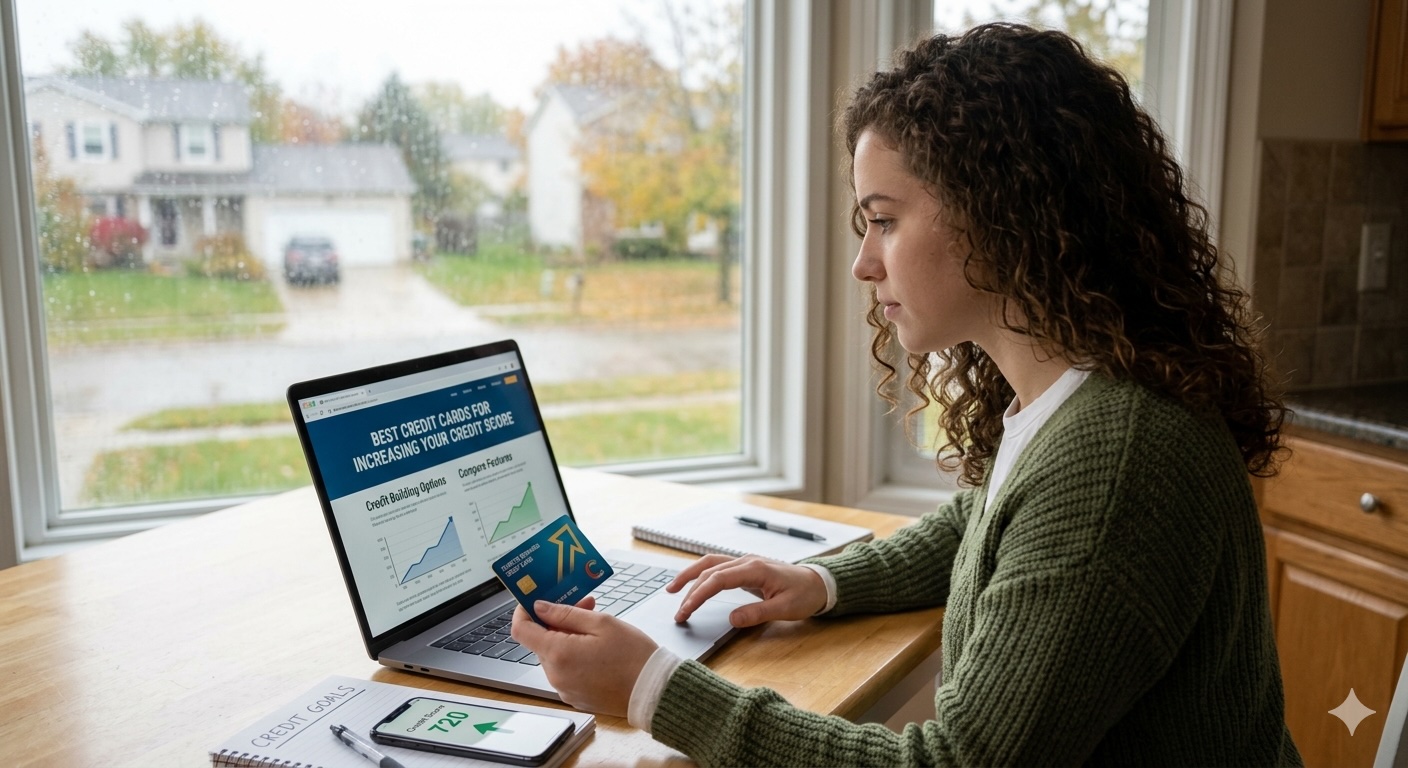 The best credit card to increase my credit score