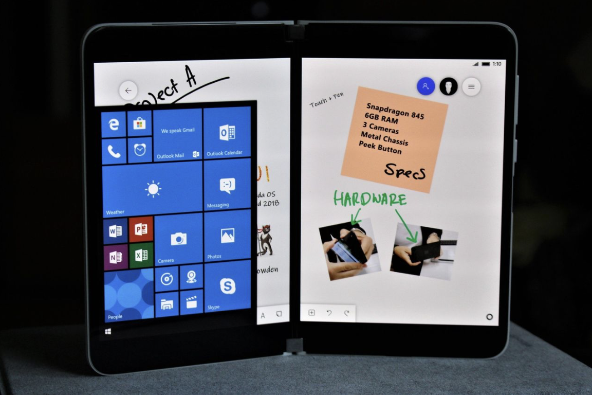 Surface com duas telas
