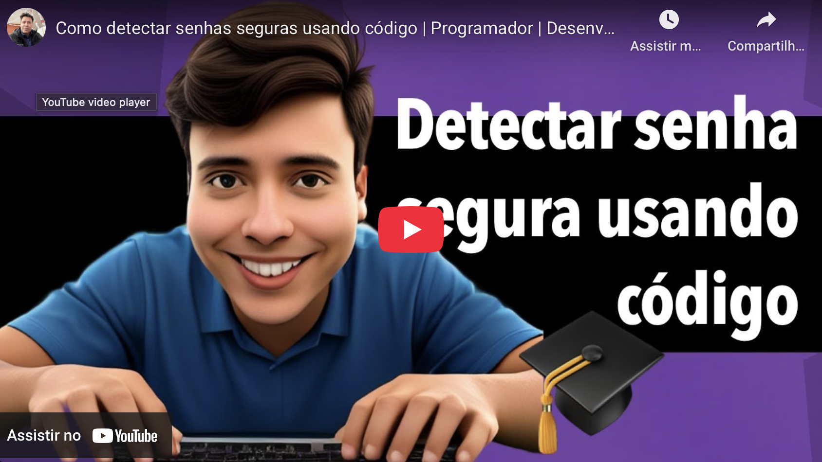 Como detectar se a senha é segura usando .NET?