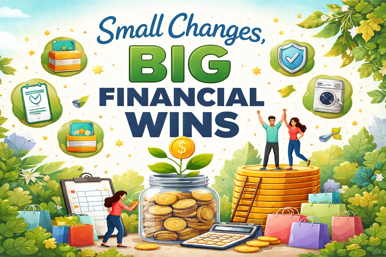 Small changes and big financial changes