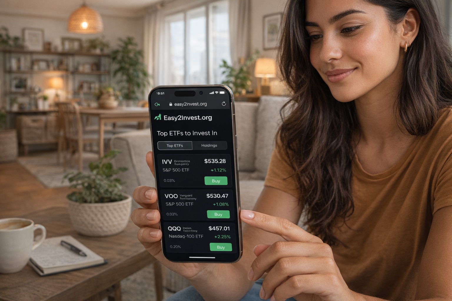 Comparing IVV, VOO and QQQ