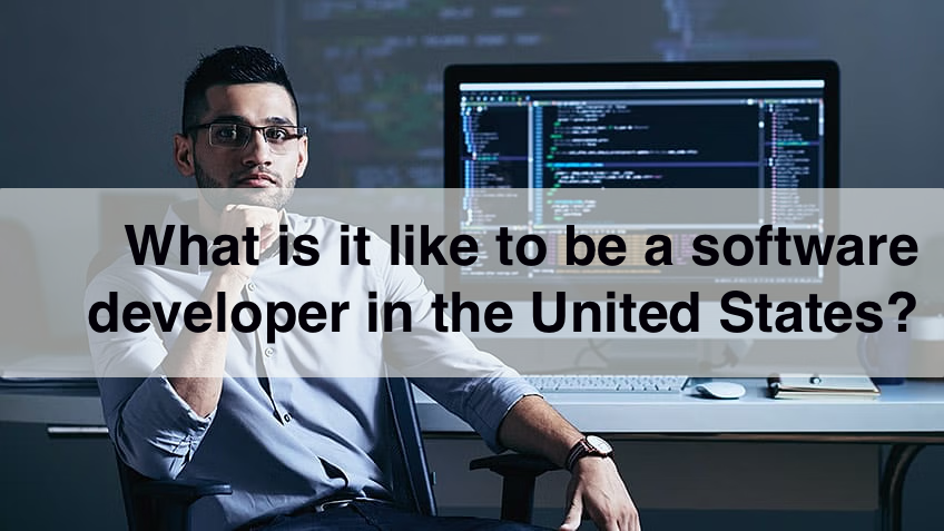What is it like to be a software developer in the United States?